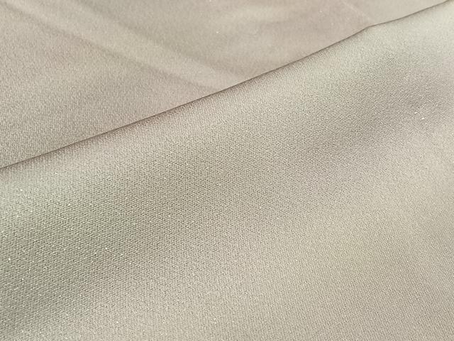 平和屋着物▽上質な小紋　単衣　霞文　銀通し地　正絹　逸品　AABL9091jh