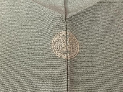平和屋着物▽本加賀友禅作家　岡崎重雄　訪問着　単衣　草花文　暈し染め　正絹　逸品　AABL9099jh