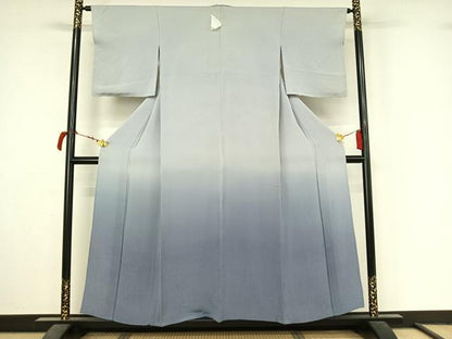 平和屋着物▽豪華色留袖　単衣　霞文　暈し染め　鬼しぼ縮緬　正絹　逸品　未使用　AABL9109jh