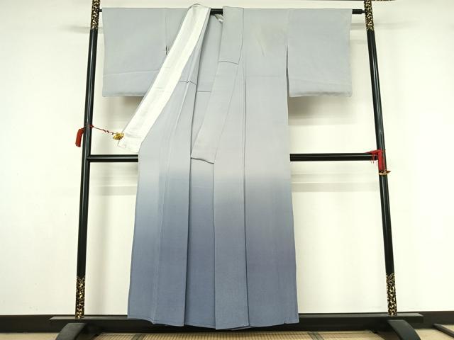 平和屋着物▽豪華色留袖　単衣　霞文　暈し染め　鬼しぼ縮緬　正絹　逸品　未使用　AABL9109jh
