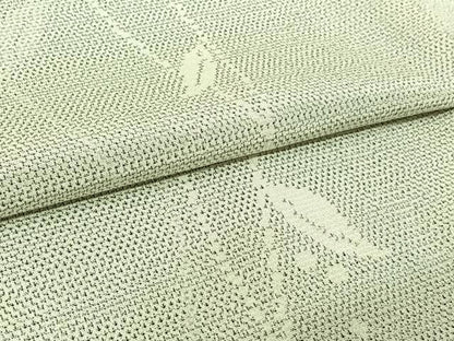 平和屋着物▽本塩沢　単衣　蔦草文　正絹　逸品　未使用　AABL9139jh