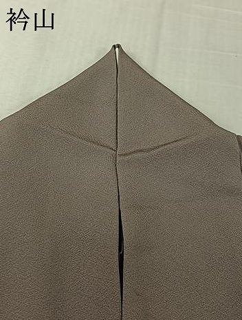 平和屋着物▽訪問着　単衣　霞文　正絹　逸品　AABL9146jh