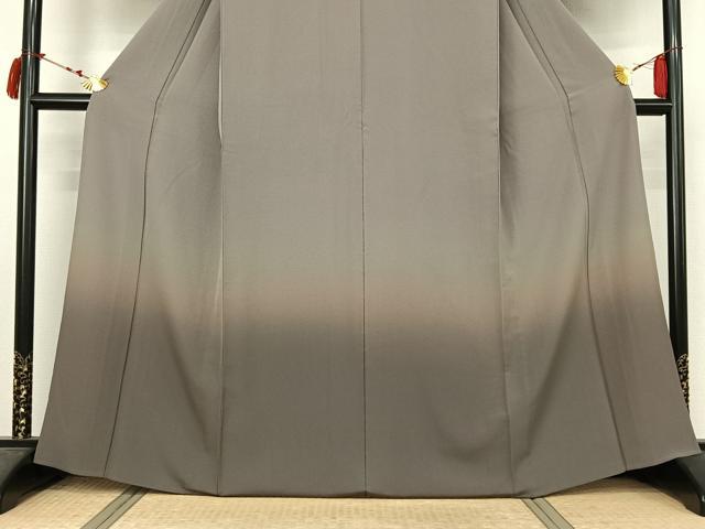 平和屋着物▽訪問着　単衣　霞文　正絹　逸品　AABL9146jh