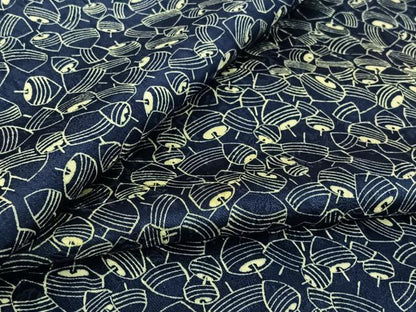 平和屋着物▽上質な小紋　単衣　駒　正絹　逸品　AABL9179jh