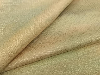 平和屋着物▽上質な小紋　単衣　霞文　正絹　逸品　AABL9190jh
