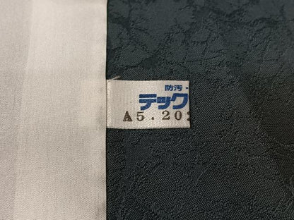 平和屋着物▽児島大輔　小紋　単衣　霞文　暈し染め　正絹　逸品　AABL9192jh