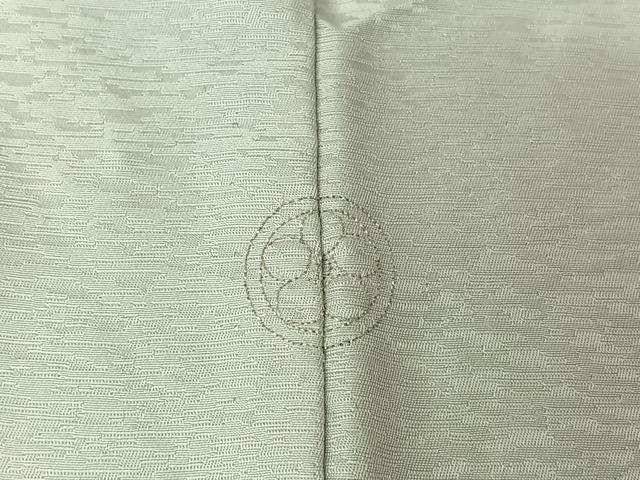 平和屋着物▽訪問着　単衣　総刺繍　飛鶴宝尽くし文　金糸　正絹　逸品　AABL9197jh