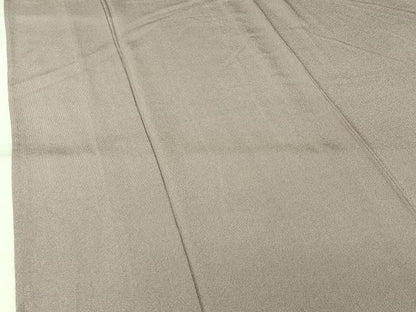 平和屋着物▽伝統工芸師　服部光擴　江戸小紋　単衣　万筋　葡萄色×白色　正絹　逸品　AABL9200jh
