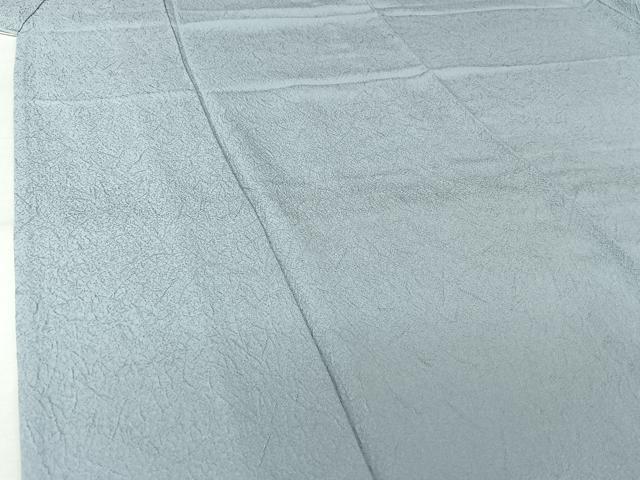 平和屋着物▽上質な色無地　単衣　水色　正絹　逸品　AABL9236jh
