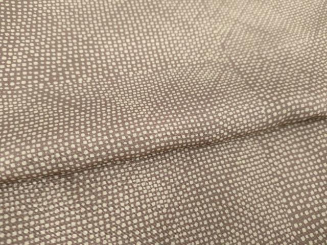 平和屋着物●江戸小紋　市松文　正絹　逸品　未使用　AABL9299ck