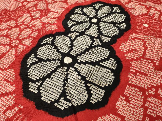 平和屋着物●豪華振袖　総絞り　枝花文　正絹　逸品　AABL9311ck