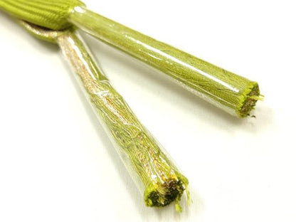 平和屋本店●和装小物　帯締め・帯揚げセット　高麗組 綾出し　舞花文　金銀糸　暈し染め　正絹　逸品　未使用　AABL9430ay