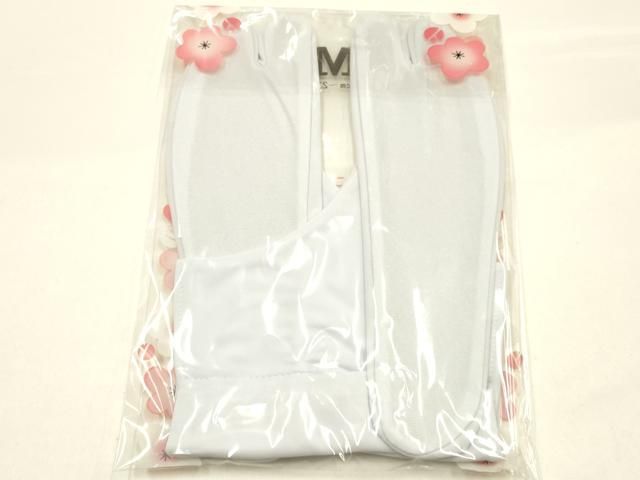 平和屋着物▼和装小物　足袋　まとめて10点　白　5枚コハゼ　足袋カバー　一重足袋　Mサイズ　22.5cm～23.5cm　逸品　未使用　AABL9488ay