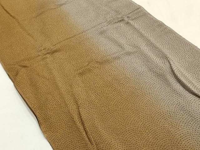 平和屋本店●和装小物　帯締め・帯揚げセット　高麗組　二色暈し　正絹　逸品　未使用　AABL9532ay