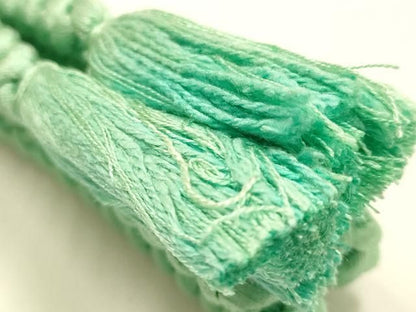 平和屋着物●和装小物　帯締め・帯揚げセット　千晃　丸組　柄絞り　亀甲花文　菊　正絹　逸品　未使用　AABL9543ay