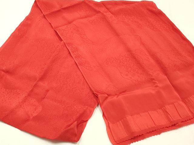 平和屋着物●和装小物　帯締め・帯揚げセット　笹浪組　道長吉祥地紋　金糸　暈し　正絹　逸品　未使用　AABL9545ay