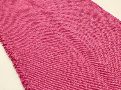 平和屋着物●和装小物　帯締め・帯揚げセット　丸組　総絞り　金糸　めいくやまと　正絹　逸品　未使用　AABL9552ay