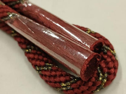 平和屋本店●和装小物　帯締め・帯揚げセット　丸組　絞り　刺繍　草花文　金糸　金彩　暈し　正絹　逸品　未使用　AABL9559ay