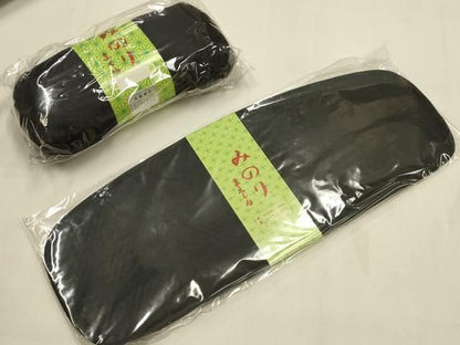 平和屋本店▼和装小物 着付用品10点セット 夏物 バッグ 草履 24.5cm 帯揚げ2点 帯締め2本 腰紐 帯枕 帯芯 ベルト 未使用 AABL9607ay