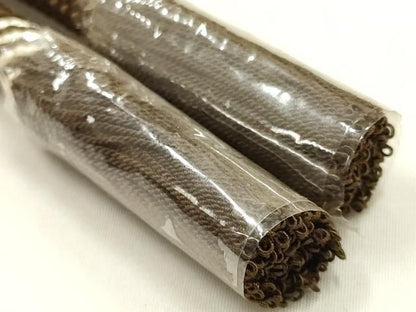 平和屋本店●和装小物　帯締め・帯揚げセット　丸組　京くみひも　撚り房　市松花文　金糸　丹後ちりめん　正絹　逸品　未使用　AABL9615ay