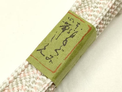 平和屋本店●和装小物　上質な帯締め10本セット　笹浪組　唐組　御岳組　箱入り　逸品　未使用　AABL9693ay
