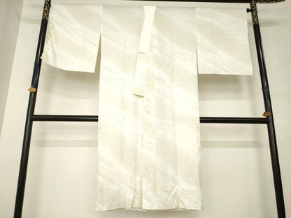 平和屋着物●長襦袢　無双仕立て　霞文　暈し染め　正絹　逸品　AABM0009ck