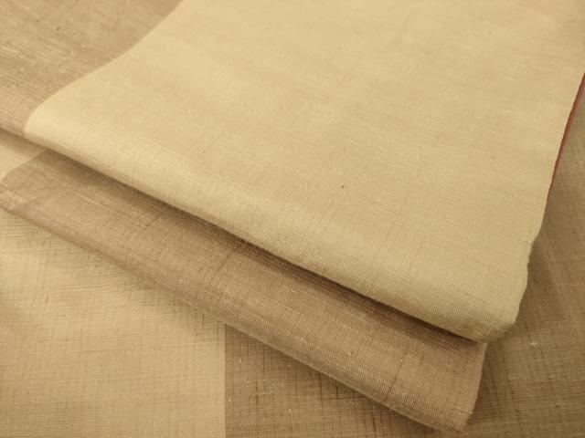 平和屋着物●上質な紬　間道　ますいわ屋扱い　正絹　逸品　AABM0010ck