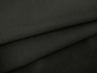 平和屋着物●男性　黒紋付　長羽織　正絹　逸品　AABM0020ck