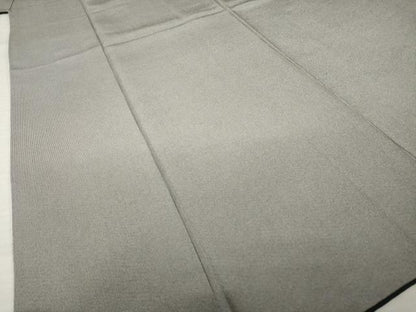平和屋着物●伝統工芸師　服部光擴　江戸小紋　万筋　黒色×白色　正絹　逸品　AABM0037ck