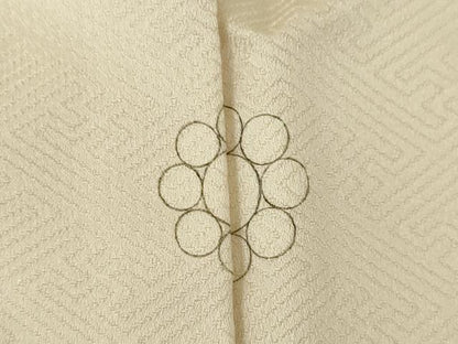 平和屋着物●豪華色留袖　駒刺繍　枝花文　金彩　正絹　逸品　AABM0068ck