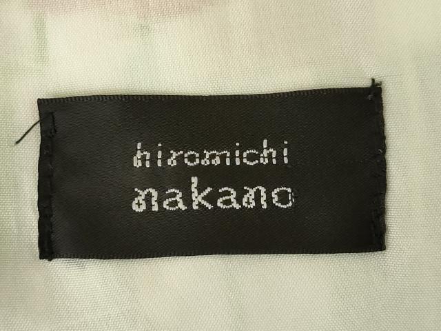 平和屋着物●ファッションブランド　hiromichi nakano　ヒロミチナカノ　小紋　矢羽根花文　洗える着物　AABM0070ck