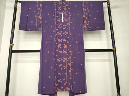 平和屋着物●長襦袢　無双仕立て　花間道　正絹　逸品　AABM0082ck