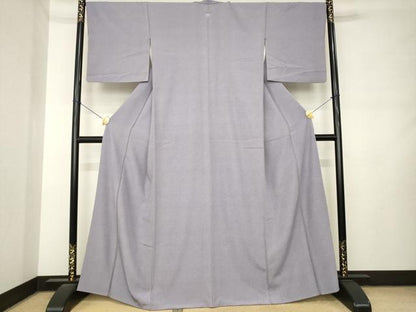 平和屋着物●江戸小紋　鮫小紋柄　正絹　逸品　AABM0089ck