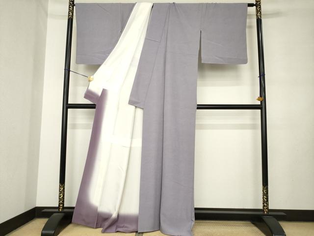 平和屋着物●江戸小紋　鮫小紋柄　正絹　逸品　AABM0089ck