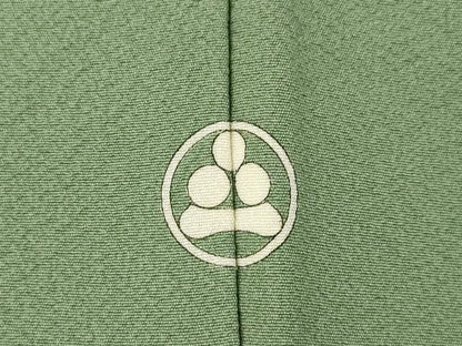 平和屋着物●上質な色無地　岩井茶色　正絹　逸品　未使用　AABM0115ck