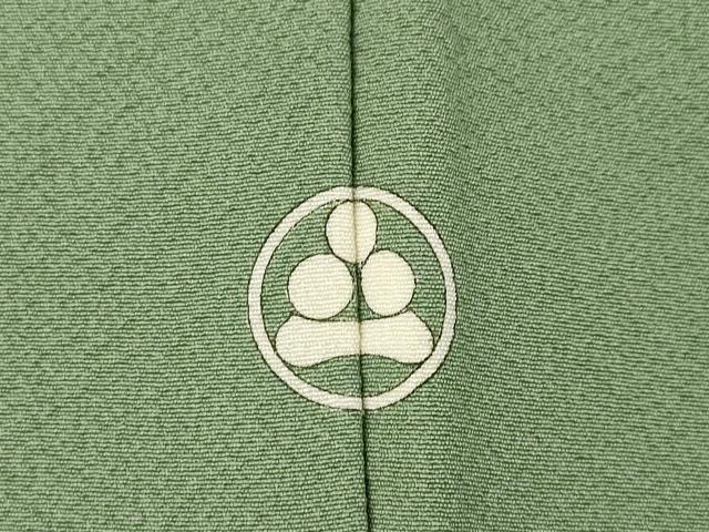平和屋着物●上質な色無地　岩井茶色　正絹　逸品　未使用　AABM0115ck