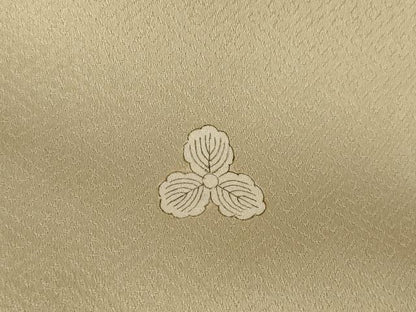 平和屋着物●豪華色留袖　駒刺繍　流水地紙花文　金彩　ロング丈　正絹　逸品　AABM0117ck