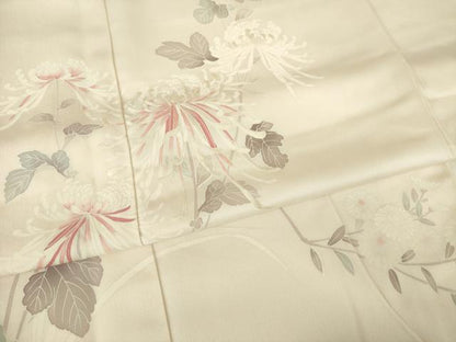平和屋着物●訪問着　刺繍　乱菊　正絹　逸品　AABM0120ck