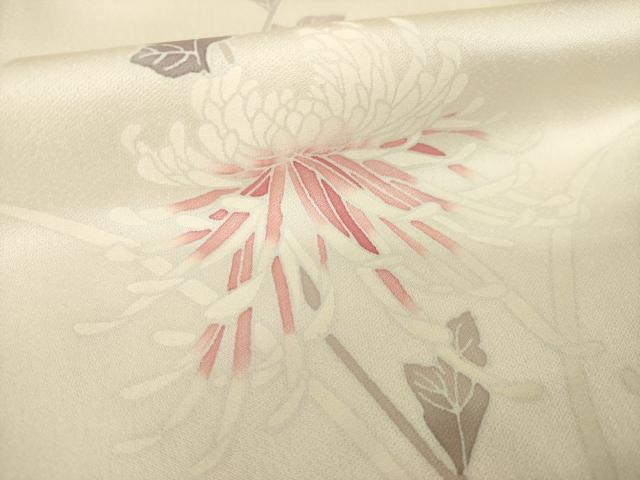 平和屋着物●訪問着　刺繍　乱菊　正絹　逸品　AABM0120ck