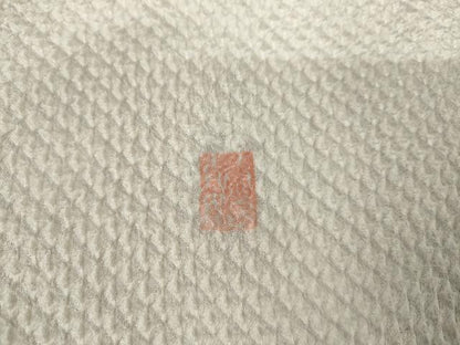 平和屋着物●名門 藤娘きぬたや・総絞り 訪問着 流水文 正絹 逸品 AABM0136cs