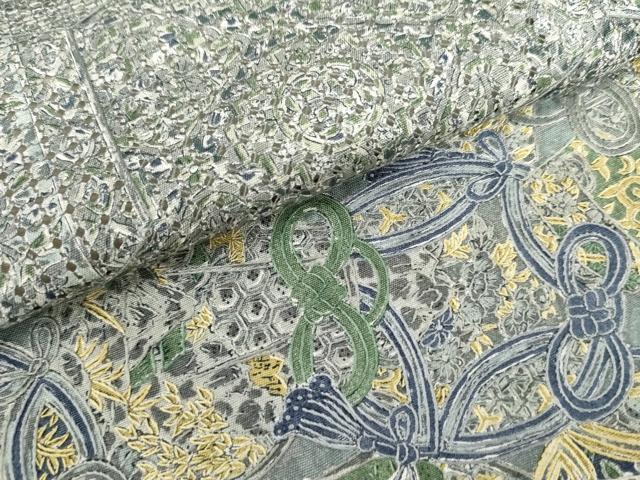 平和屋着物●中国三大刺繍 汕頭刺繍 スワトウ刺繍 訪問着 仕覆花文 正絹 逸品 AABM0144cs
