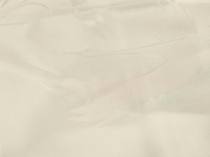 平和屋着物●振袖用長襦袢　袷　飛鶴地紋　暈し染め　半衿刺繍　正絹　逸品　AABM0193cs
