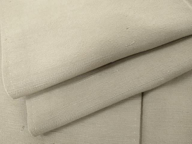 平和屋着物●上質な紬　色無地　霞色　正絹　逸品　AABM0217cs