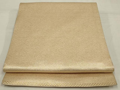 平和屋着物◎全通柄　本袋帯　霞文　金糸　正絹　逸品　AABM0301ou