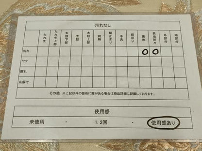 平和屋着物◎六通柄　京本袋帯　草花文　金銀糸　正絹　逸品　AABM0320ou