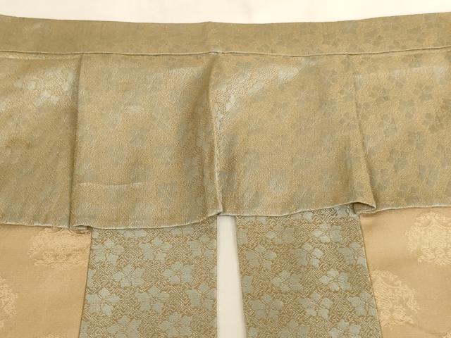 平和屋本店▼暖簾　幕　舞花文　法衣　寺院　仏具　仏教　僧侶　神職　装束　AABM0348ja
