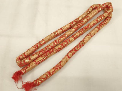平和屋本店[]七五三　女の子　和装小物セット　菊　金糸　箱付き　逸品　AABM0381ja