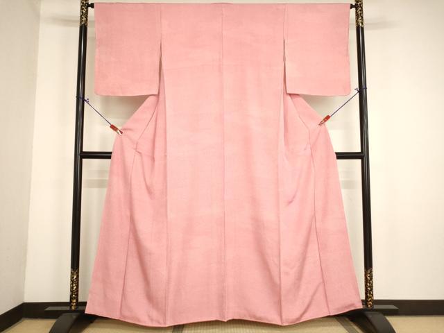 平和屋着物■江戸小紋　霞草花文　正絹　逸品　AABM0401ja