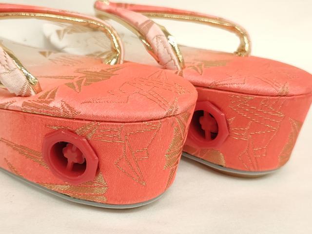 平和屋本店[]七五三　女の子　和装小物セット　折り鶴　暈し染め　金糸　箱付き　逸品　未使用　AABM0517ja