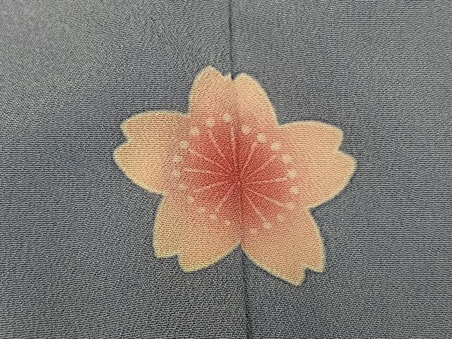 平和屋着物●小振袖　二尺袖　桜　暈し染め　洗える着物　AABM0641ph